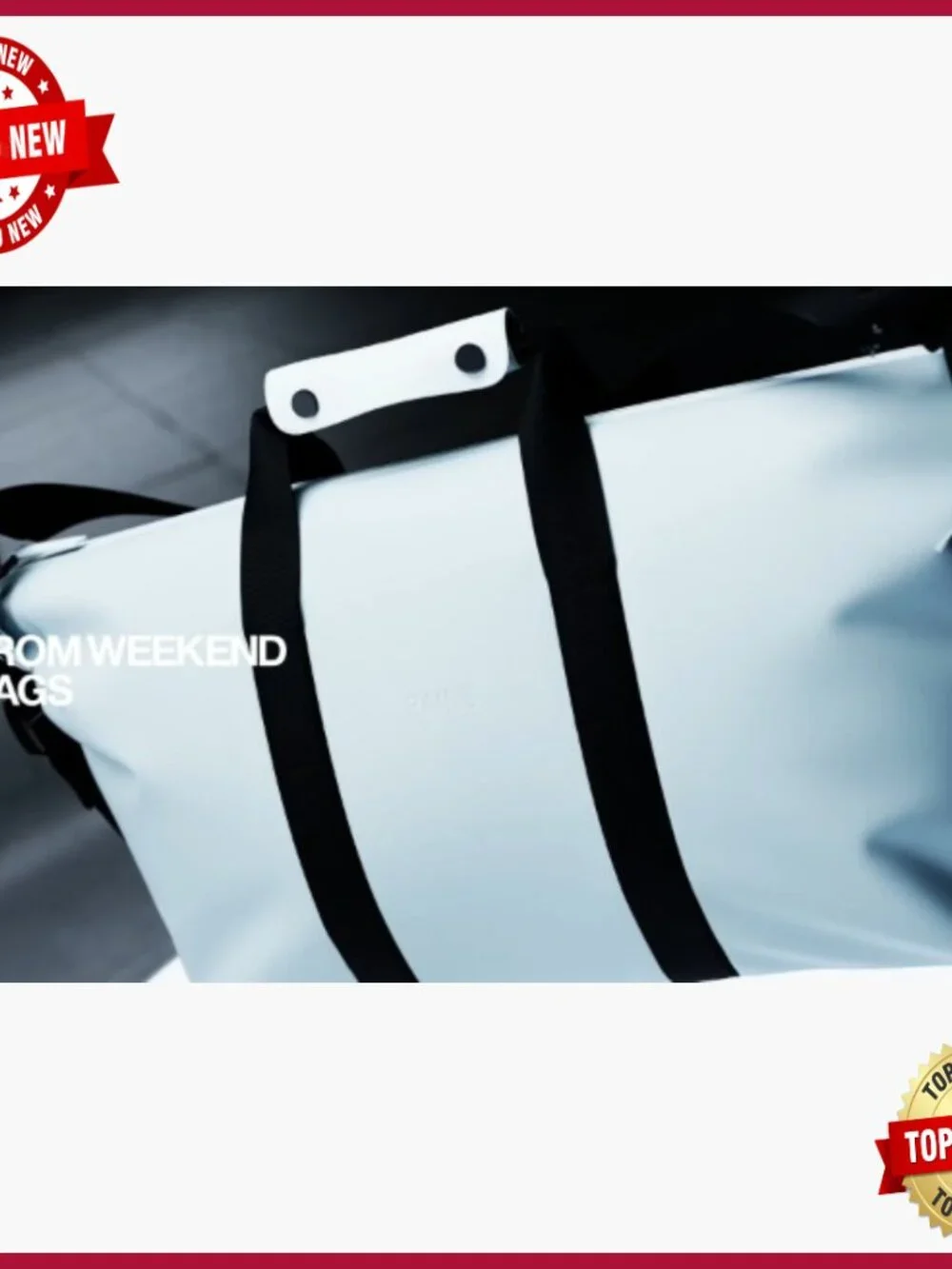 Waterproof Travel Duffel Bag with Adjustable Strap, 36L Capacity